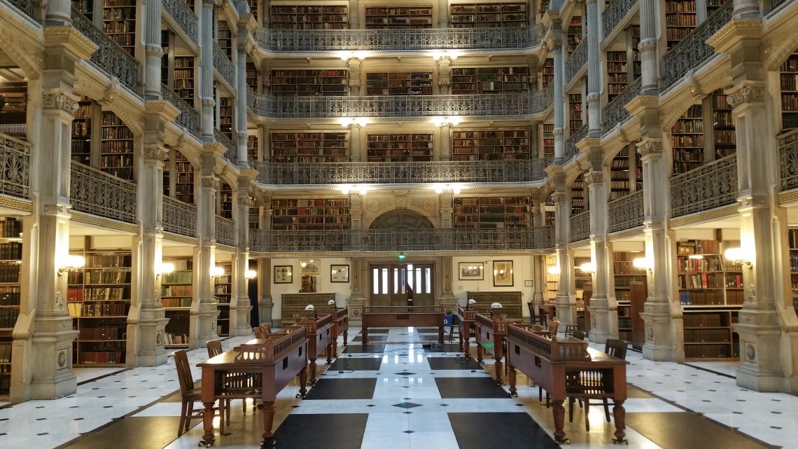 Peabody Library Baltimore Md Books Worth Reading Pinterest