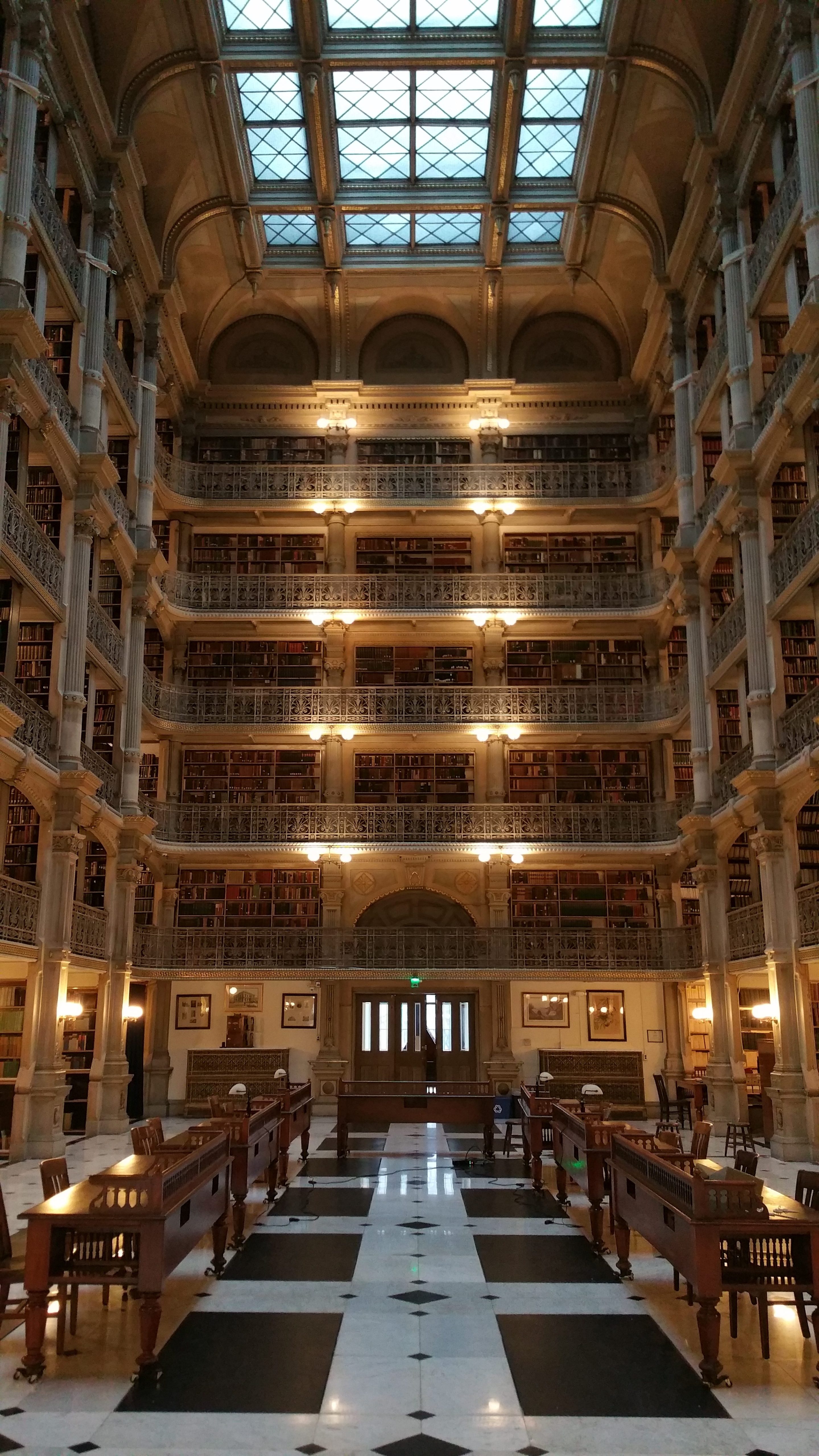 Peabody Library Baltimore Md Mdt Travels