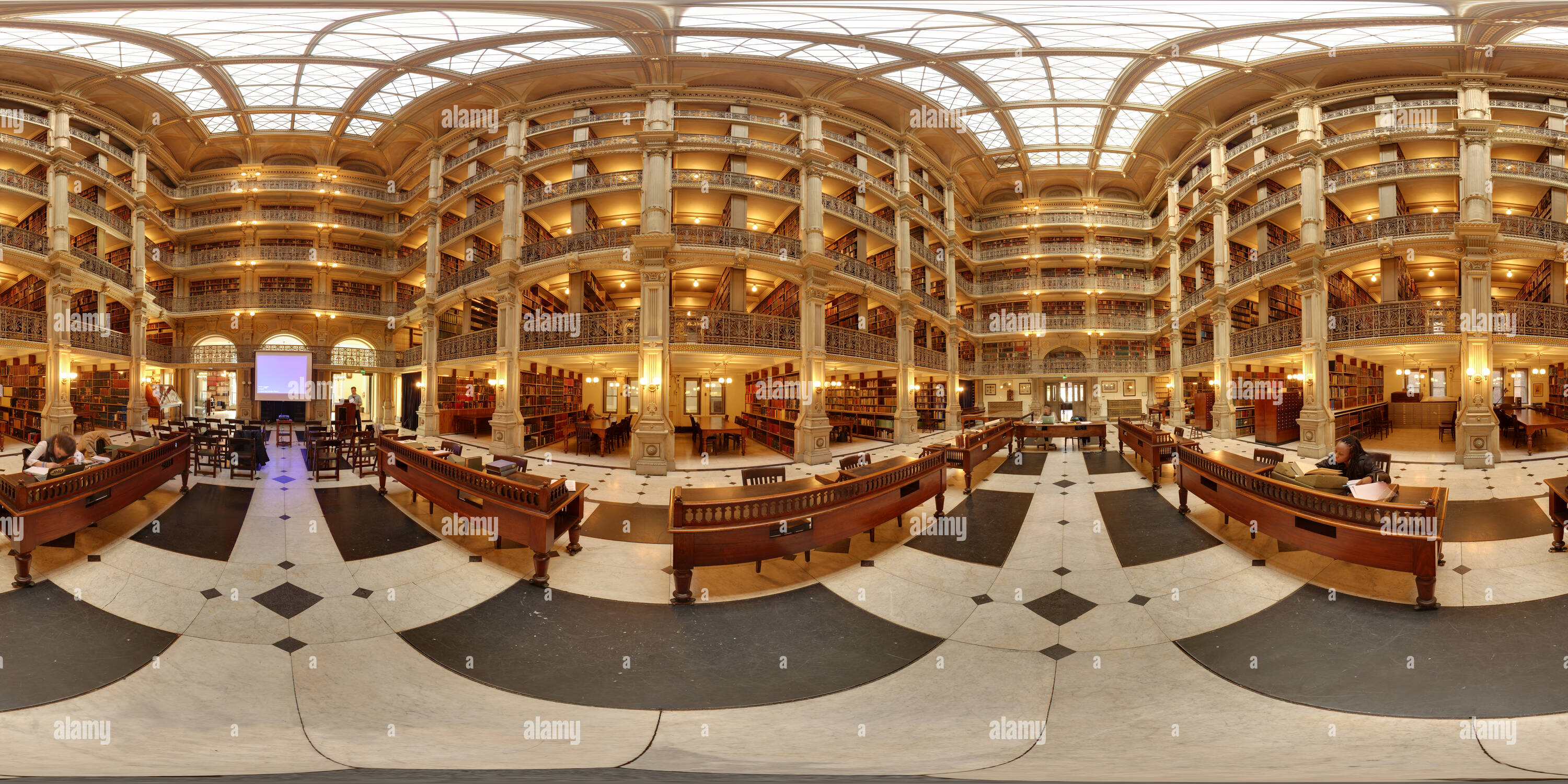 Peabody Library Hi Res Stock Photography And Images Alamy