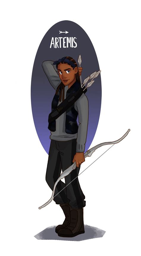 Percy Jackson Artemis By Sarunfunfeyer On Deviantart