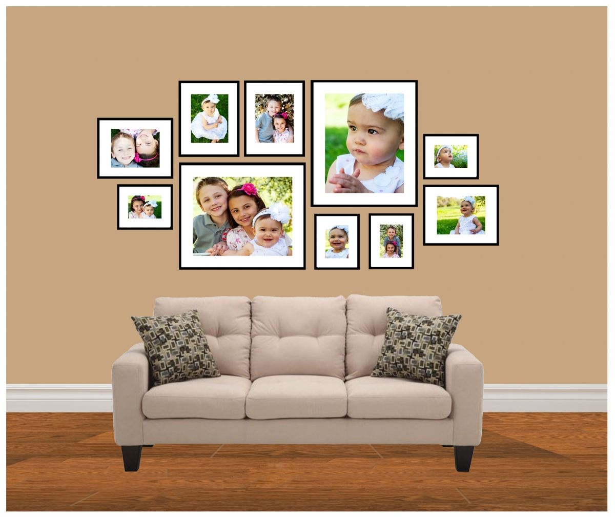 Photo Wall Template Photo Wall Gallery Family Photo Wall Gallery