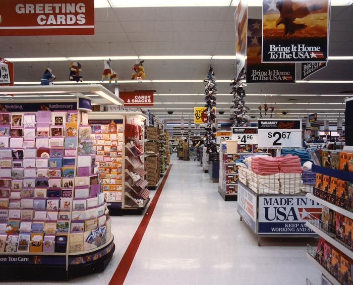 Photos Of Various Walmart Stores From The Early 1990S Walmart Store