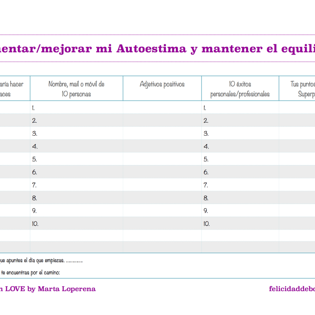 Plantilla De Ejercicios