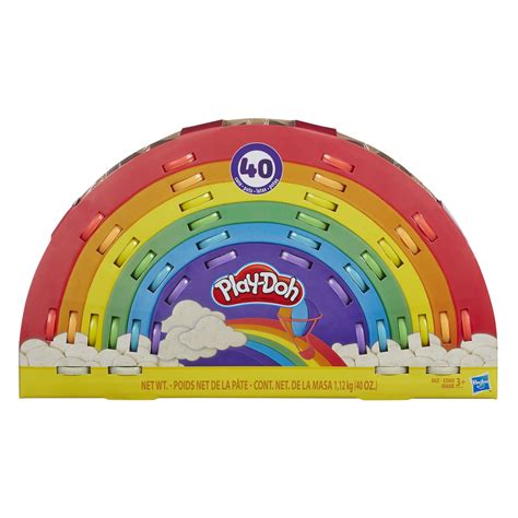 Play Doh Ultimate Rainbow 40 Pack With 10 Walmart Egift Card For 15 Clark Deals