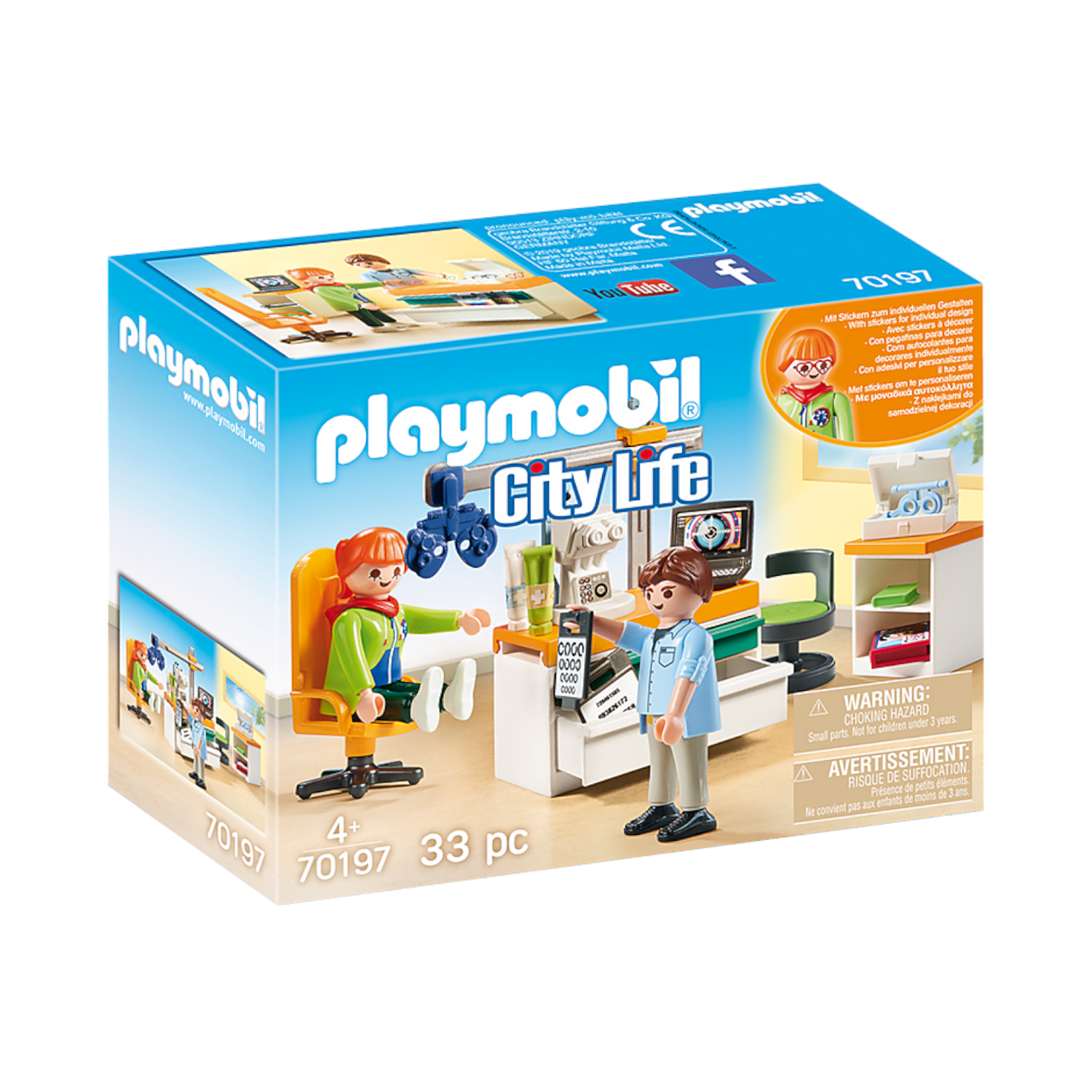 Playmobil 70197 City Life Eye Doctor Walmart Canada