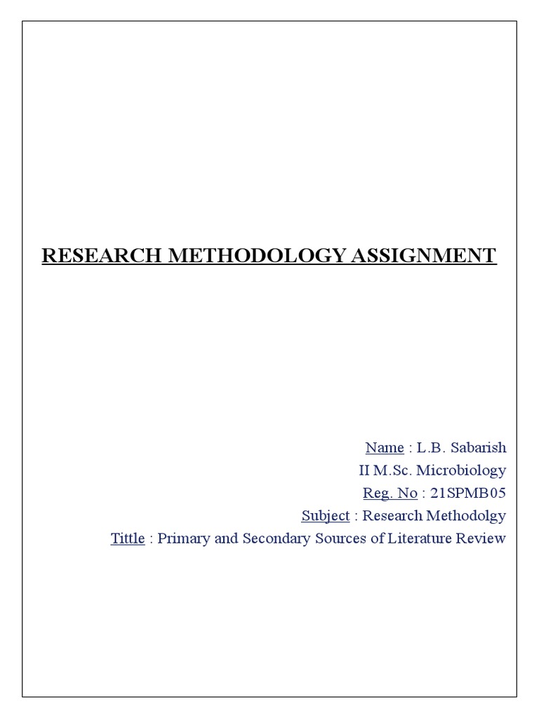 Primary And Secondary Sources Understanding The Difference