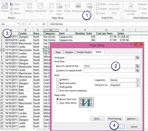 Print Titles In Excel What Is It How To Do It Examples