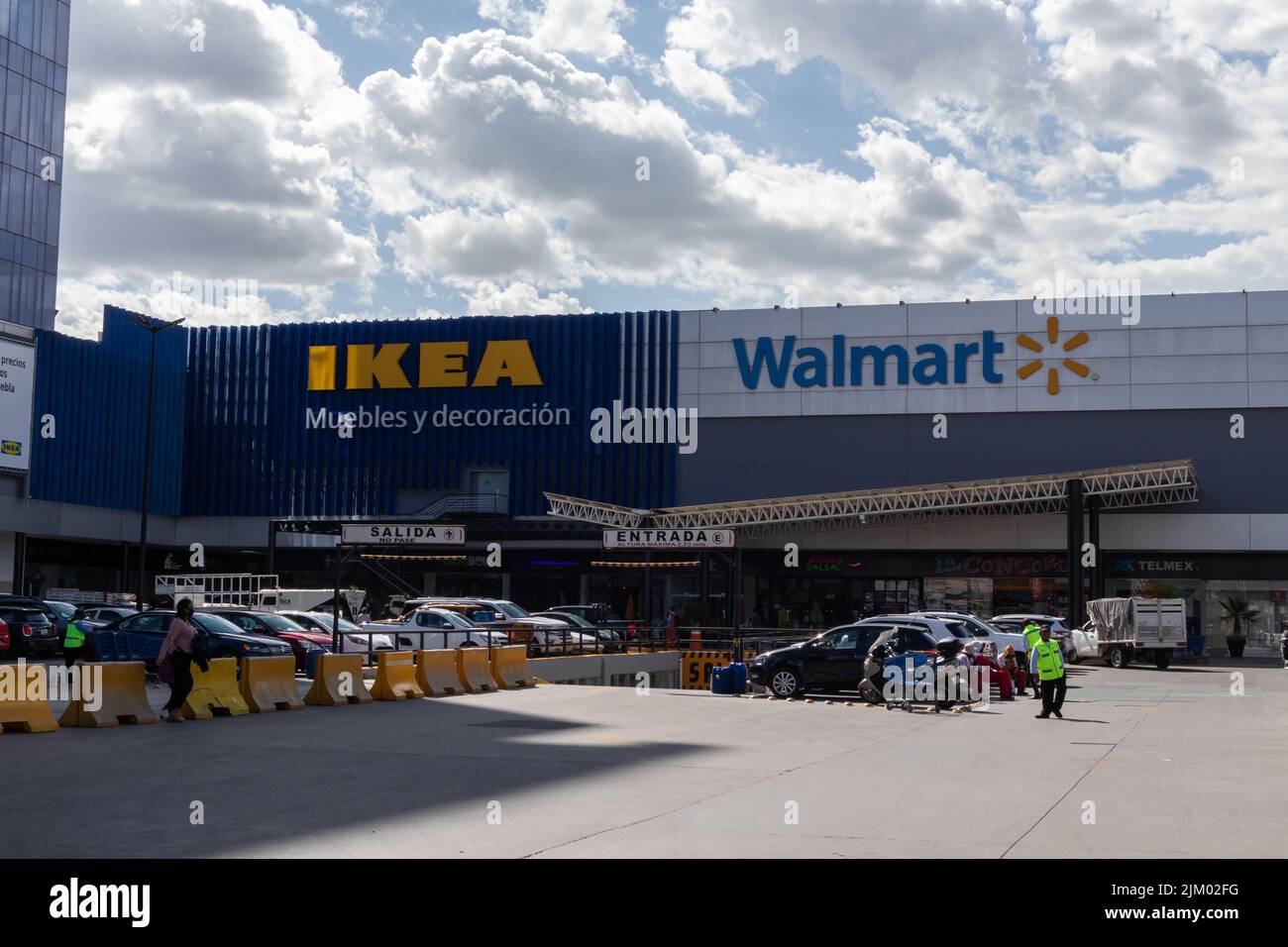 Puebla City Mexico August 2022 Sign Of The New Ikea Store In