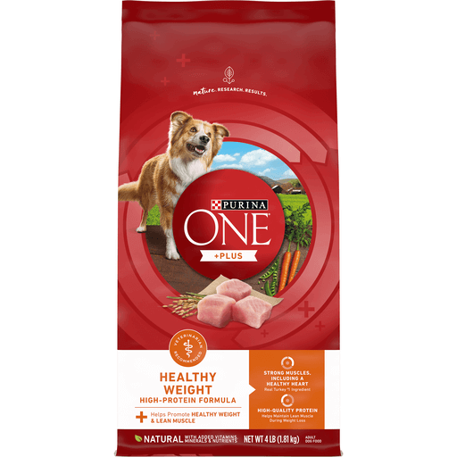 Purina One Natural Weight Control Dry Dog Food Plus Healthy Weight Formula 16 5 Lb Bag