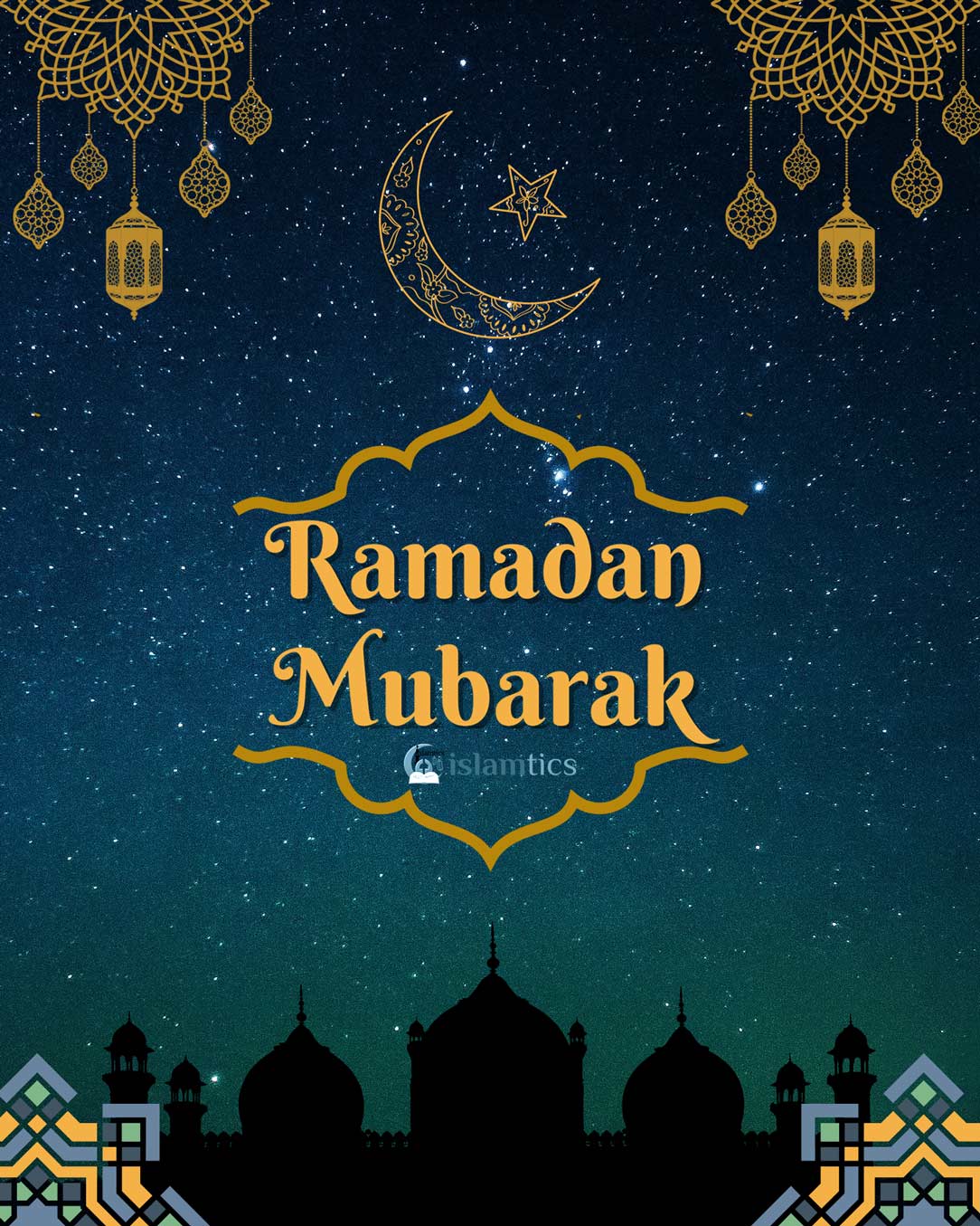 Ramadan Mubarak Post Designe Royalty Free Images Stock Photos