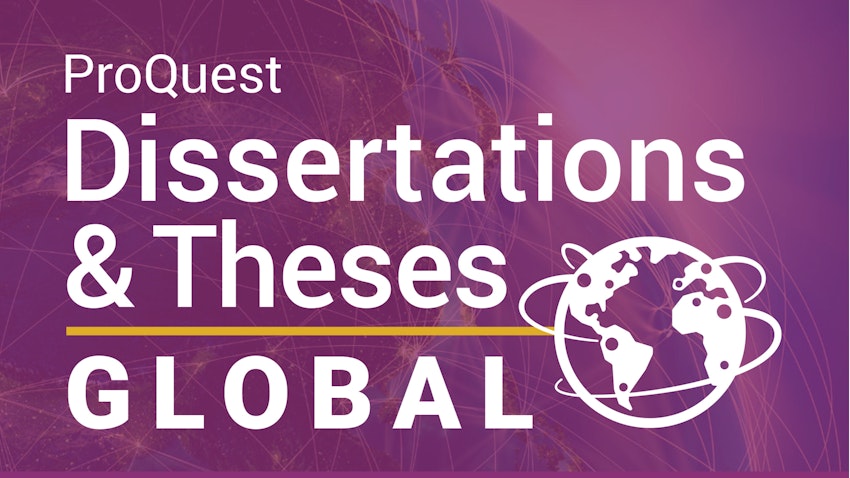 Register Now For The Proquest Dissertations Amp Theses Global Webinar