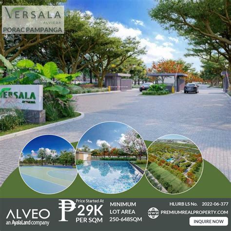 Residential Lot Pre Selling In Pampanga Versala Alviera By Alveo Land Lots December 2024