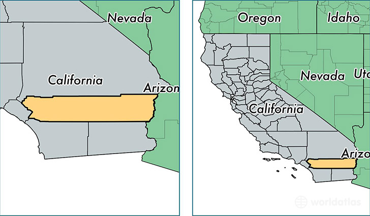 Riverside County Map California Usa Cities And Towns In Riverside County Where Is Located