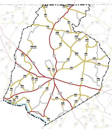 Road Map Frederick County Maryland Road Map Frederick County Maryland