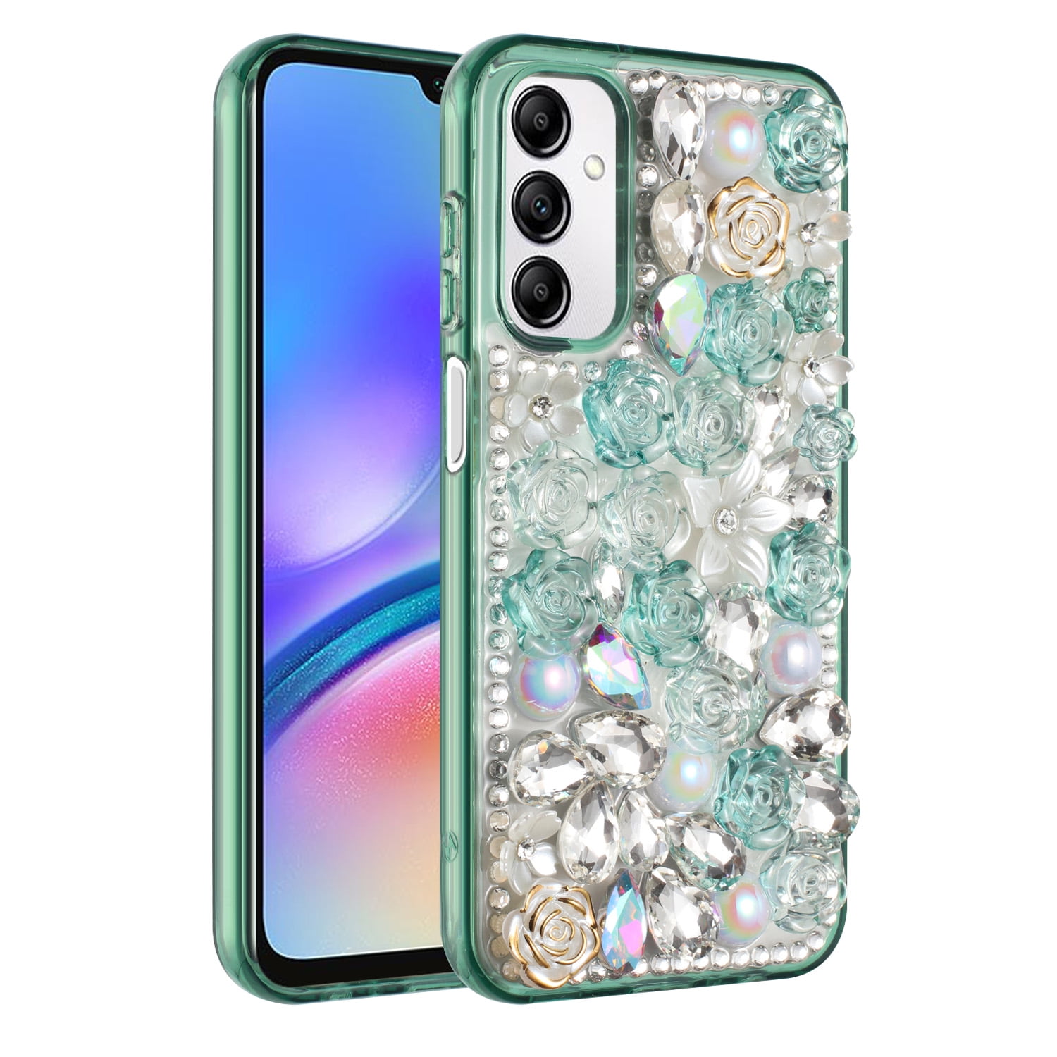 Samsung Galaxy A15 5G Phone Case Gems Diamond Fashion Stylish For Samsung Galaxy A15 5G Phone