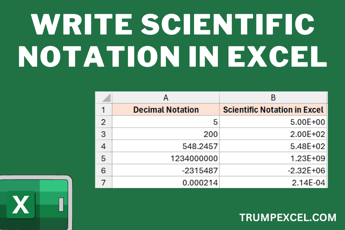 Scientific Notation In Excel How Does It Work With Examples