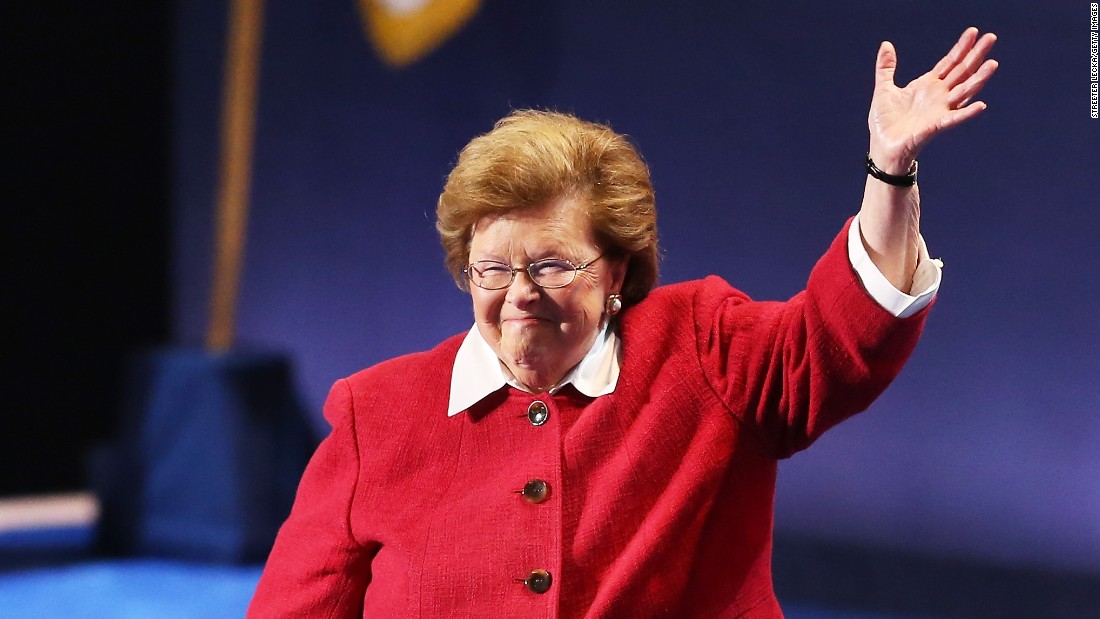 Senator Barbara Mikulski Paved The Way For Pants In The Senate Time