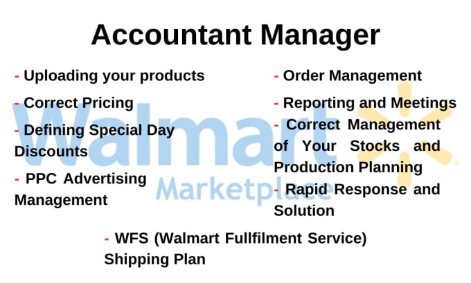 Set Up Your Walmart Account And Will Manage Your Account By