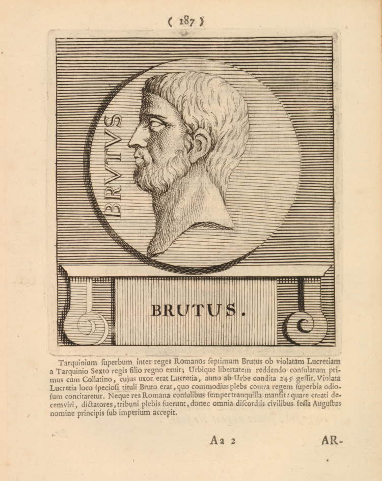 Spencer Alley Marcus Junius Brutus 85 42 Bc