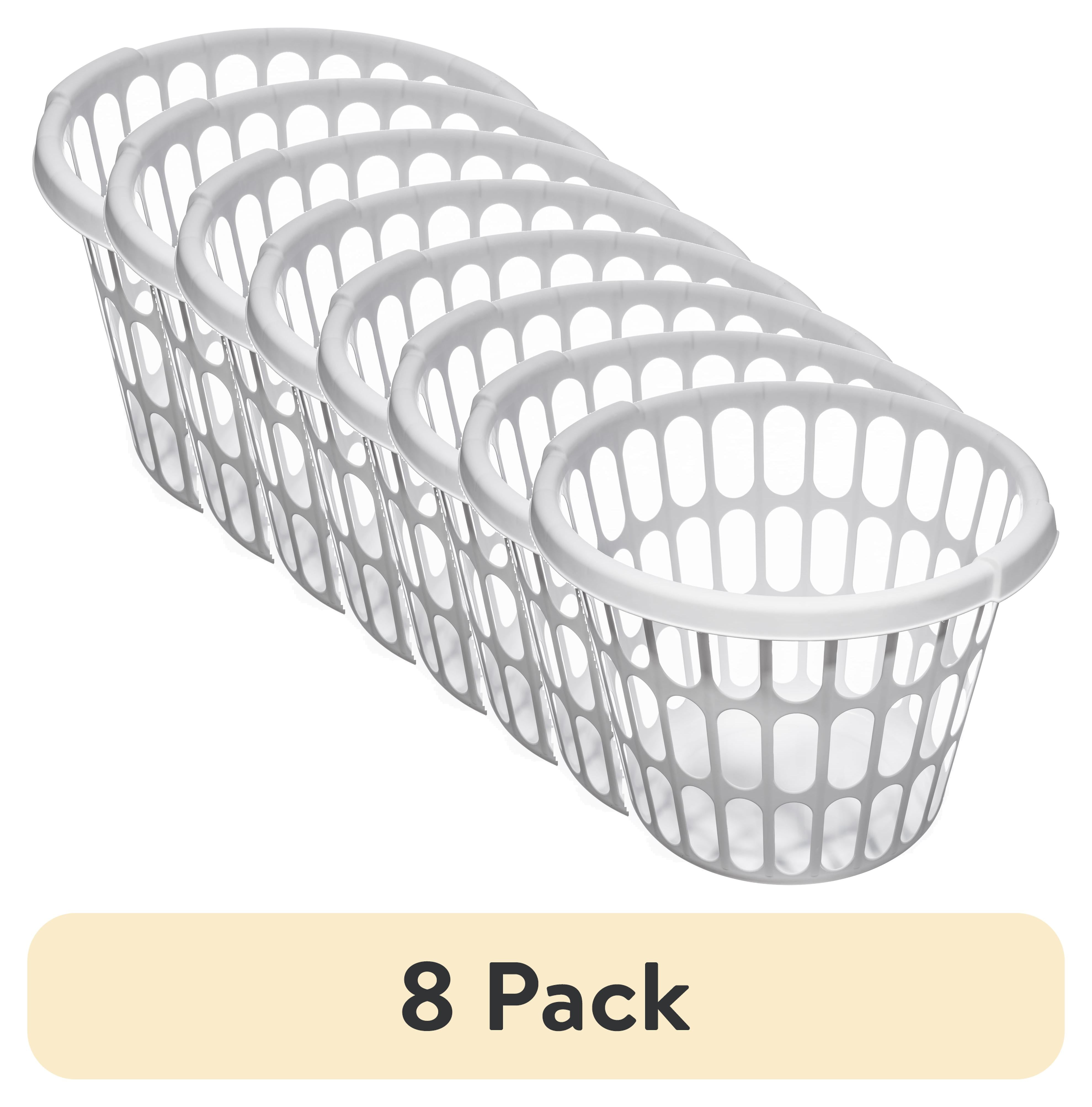 Starplast 1 Bushel Round Laundry Basket White Single Walmart Com