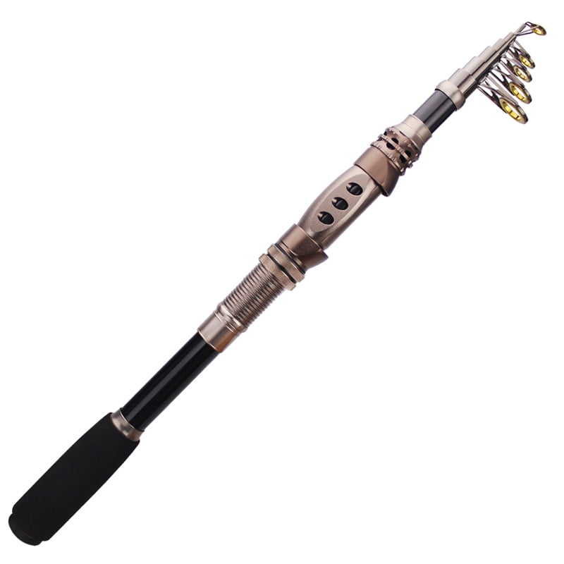 Telescopic Fishing Rod Saltwater Travel Spinning Fishing Rods Poles