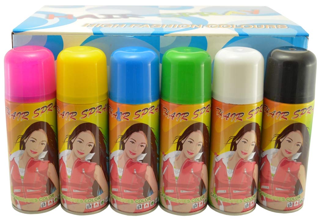 Temporary Hair Color Spray For Kids 29856 Amazon Temporary Hair Color Spray 3 Oz Case 24 Cans