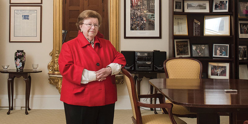 The Baltimore Grill Barbara Mikulski Baltimore Magazine