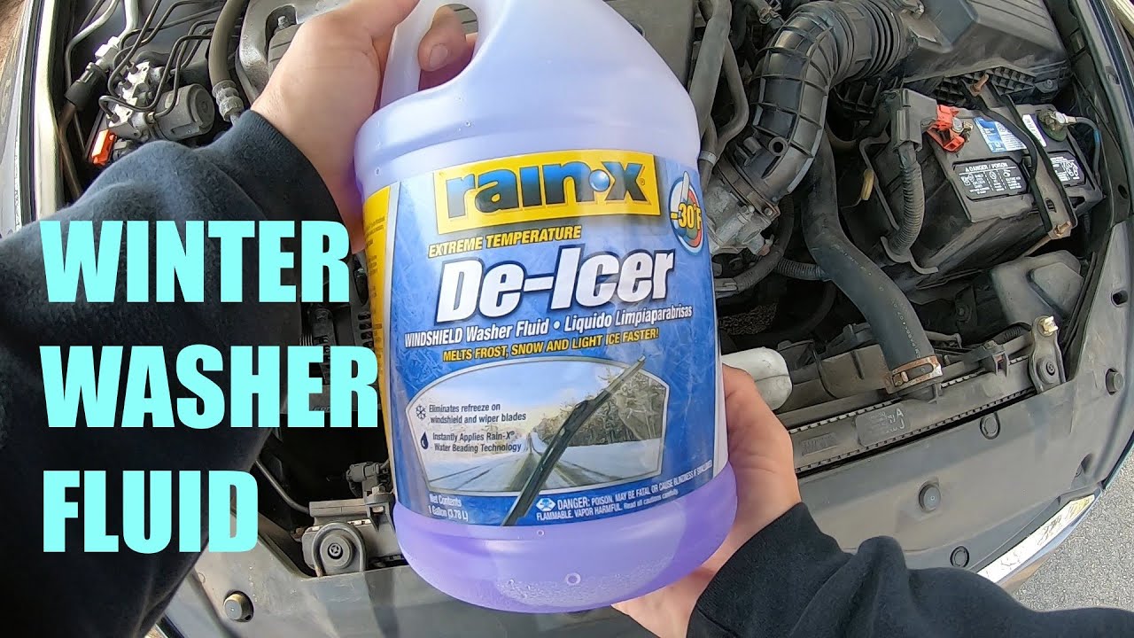 The Best Winter Washer Fluid Youtube