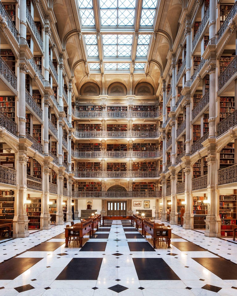 The George Peabody Library Baltimore Hi Res Stock Photography And