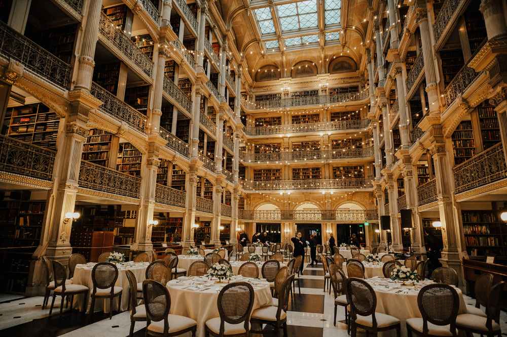 The George Peabody Library Weddings Baltimore Wedding Venue Baltimore