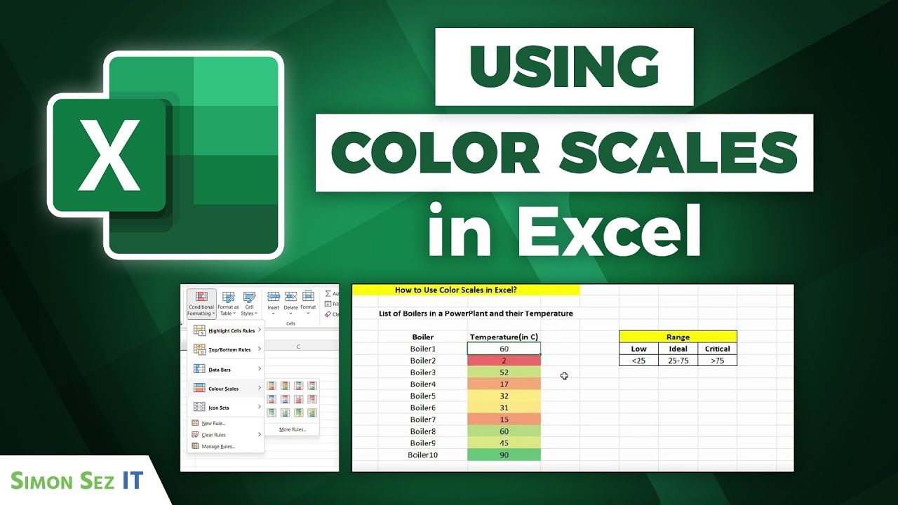 Using Color Scales In Microsoft Excel Artofit