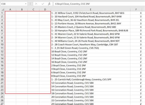 Vba Excel If Condition For Splitting Address Columns Stack Overflow