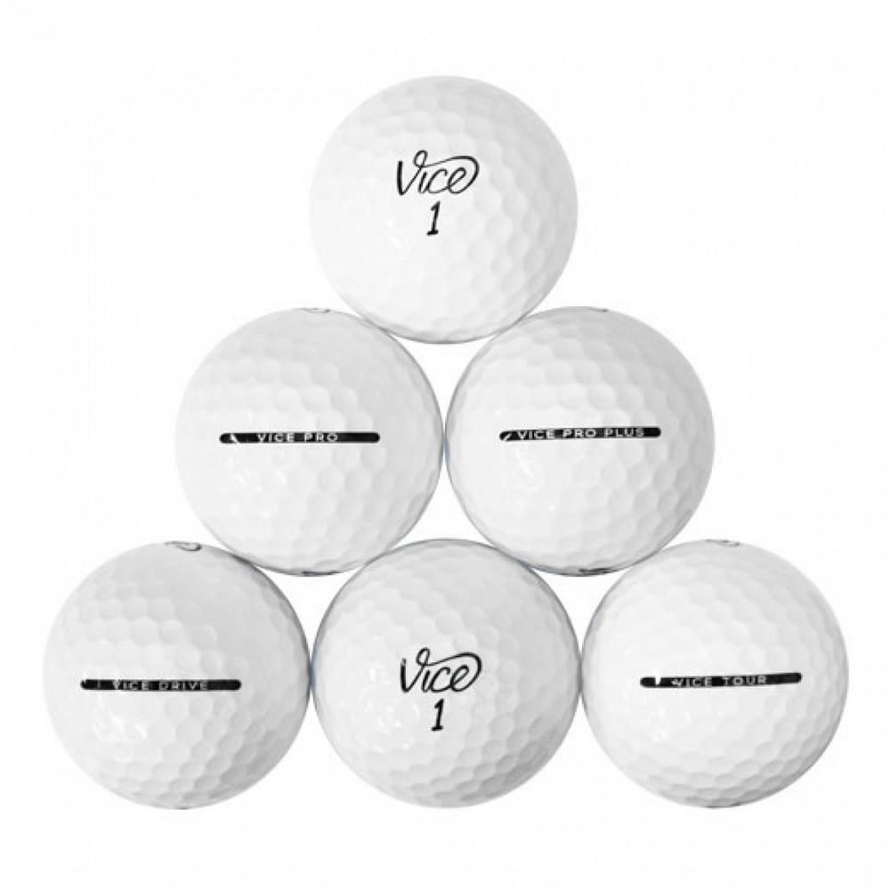 Vice Golf Golf Balls Used Mint Quality 12 Pack Walmart Com