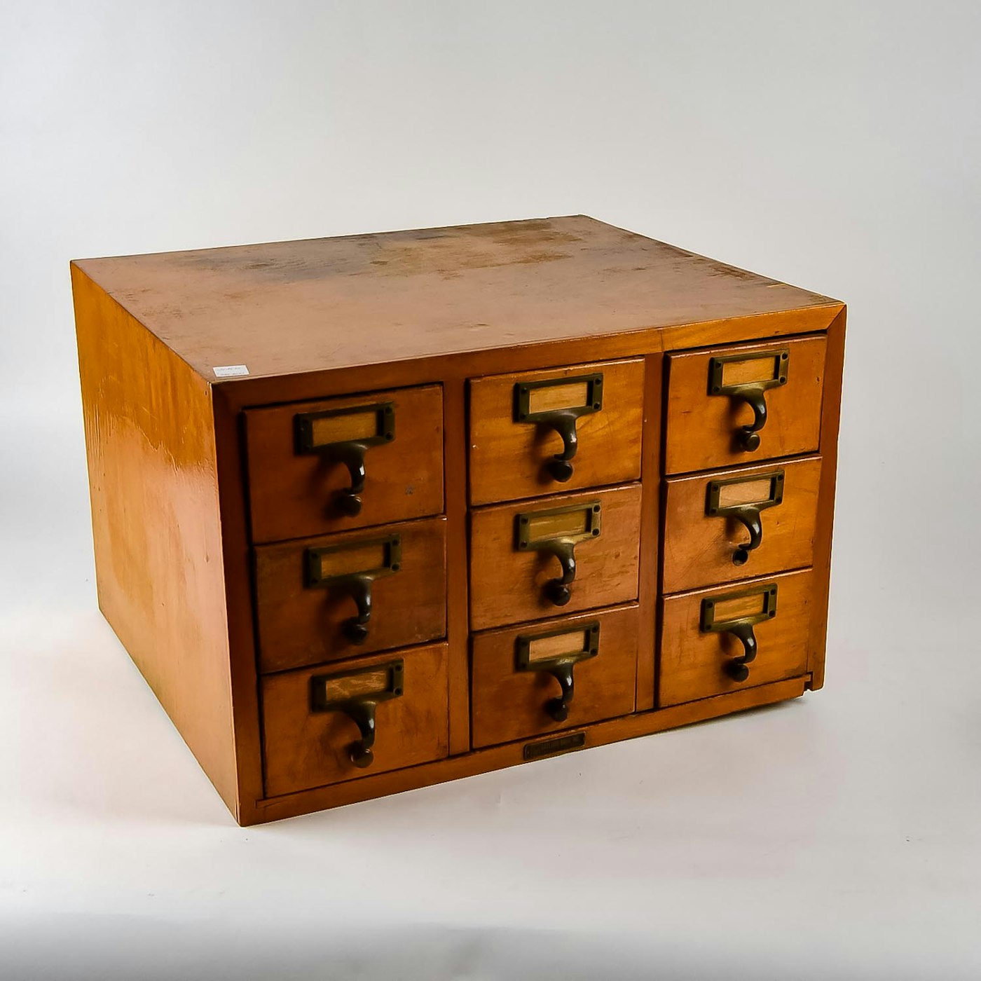 Vintage Library Card Catalog Ebth