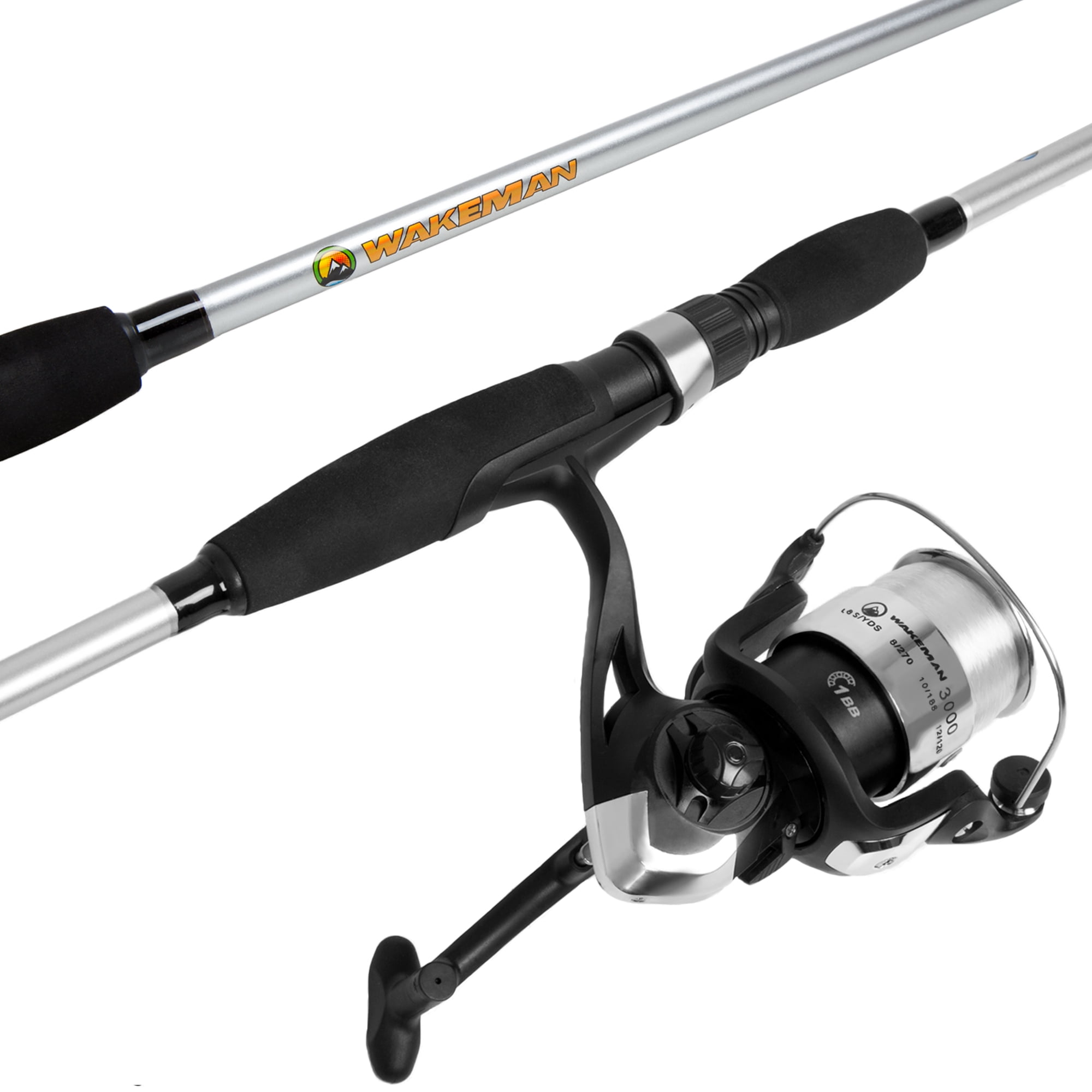 Wakeman Silver 78 Spinning Rod And Reel Combo Walmart Com