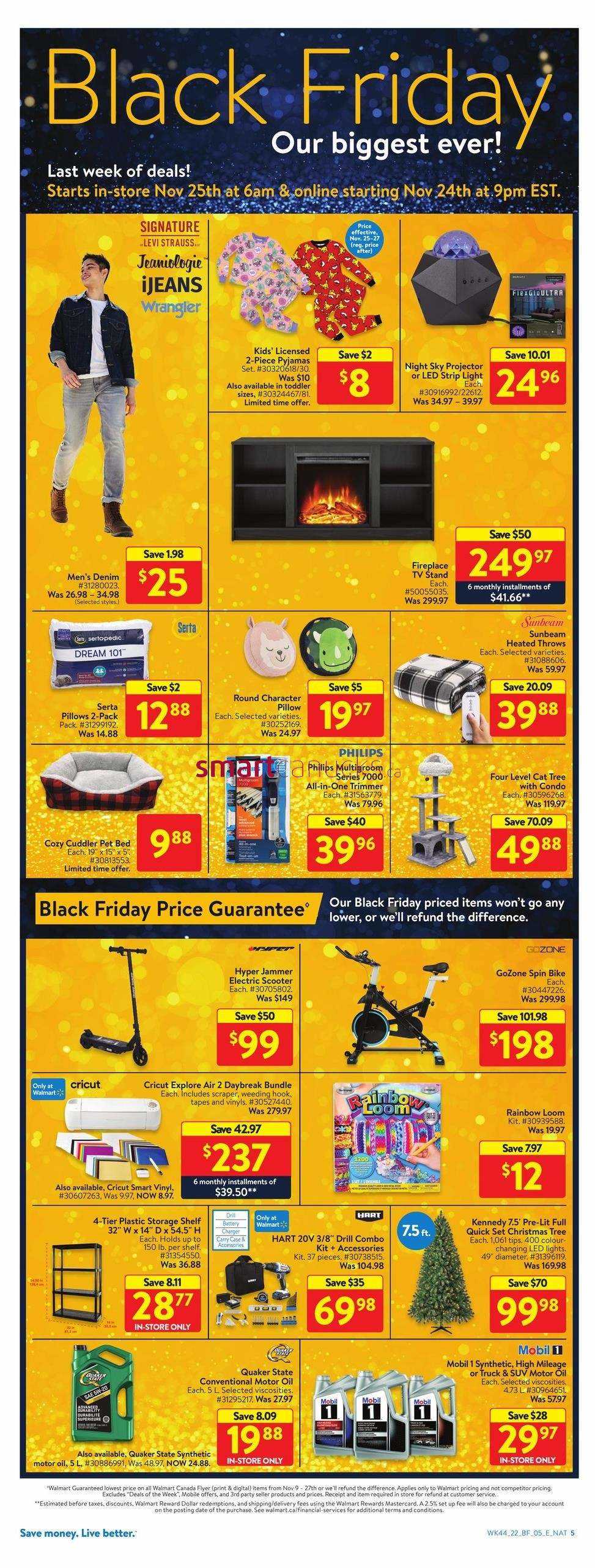 Wal Mart 2024 Black Friday Sale Flyer Rorie Claresta