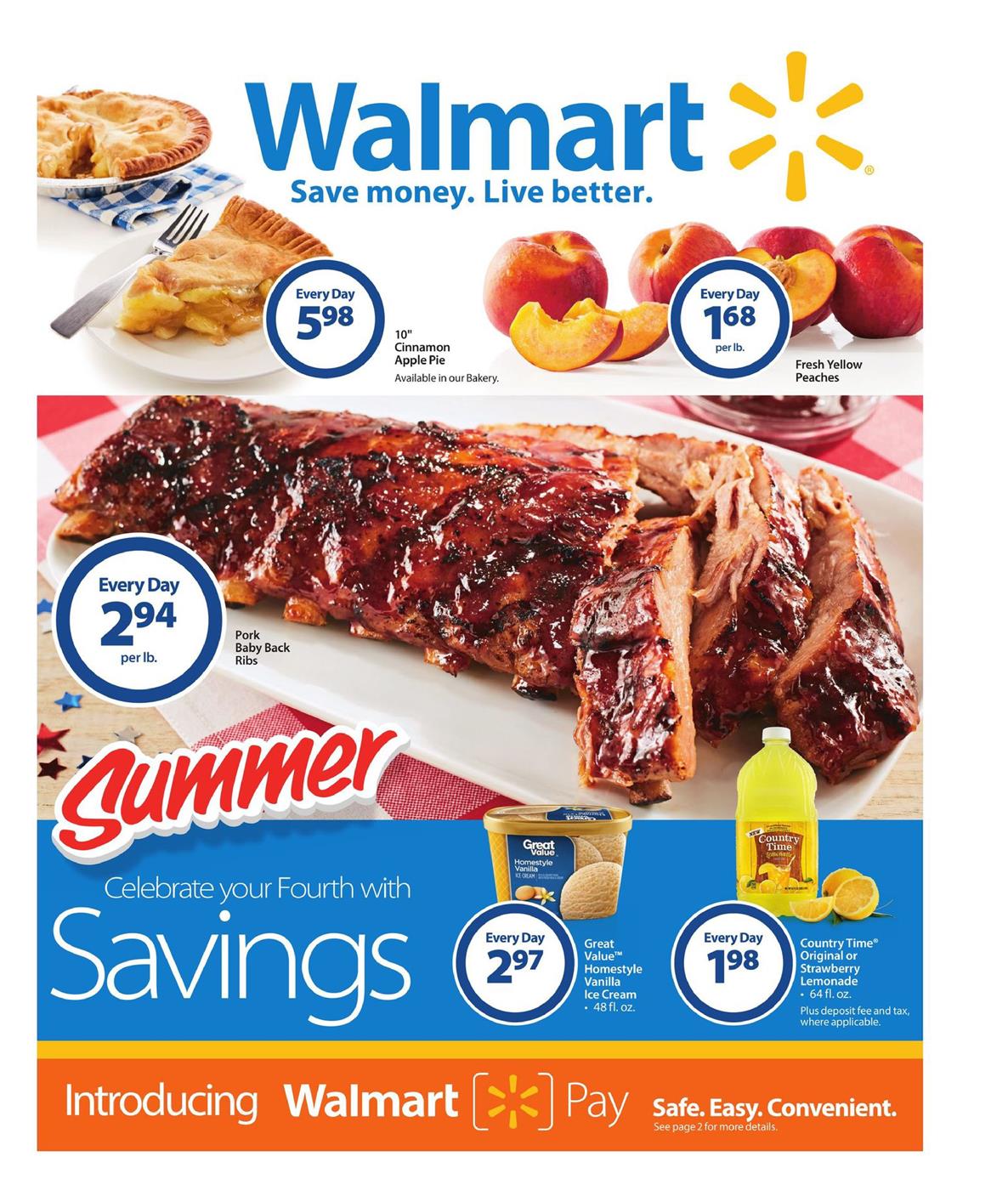 Walmart Ad Summer Deals Jul 1 Jul 16 2016 Weeklyads2