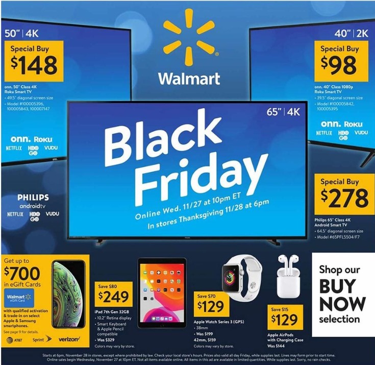 Walmart Black Friday 2019 Ad Is Available Frugal Living Nw