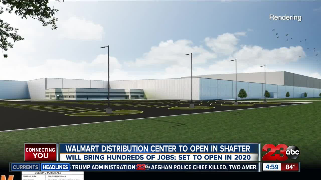 Walmart Distribution Center To Open In Shafter Bringing Hundreds Of