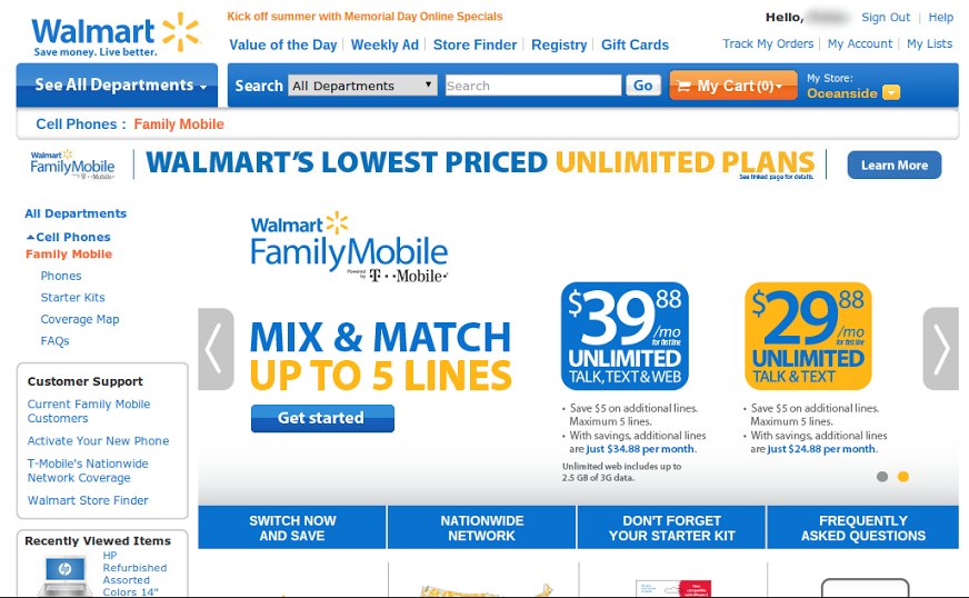 Walmart Family Plan Cell Phone It Amp 39 S A Lovely Life