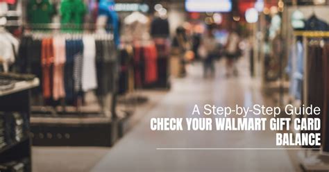 Walmart Gift Card Balance Check A Step By Step Guide Coincola Blog