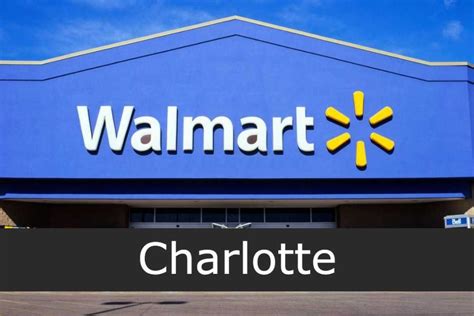 Walmart In Charlotte Locations