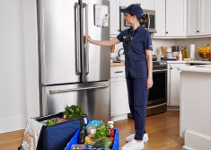 Walmart Inhome Review Grocery Delivery That Puts Food Away For You