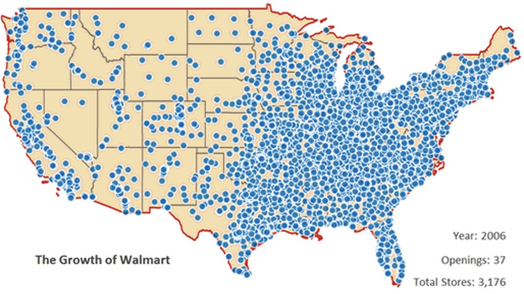 Walmart Locations In Usa Map Amalee Marieann