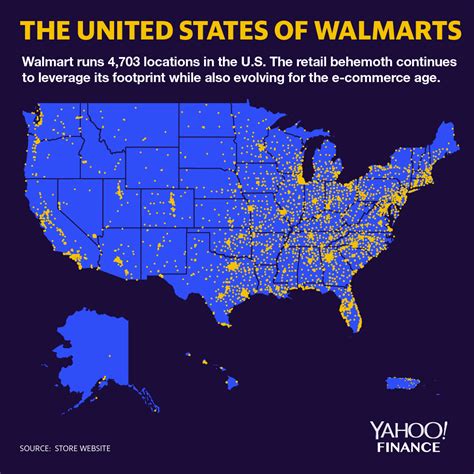 Walmart Locations Usa Map Detailed Map