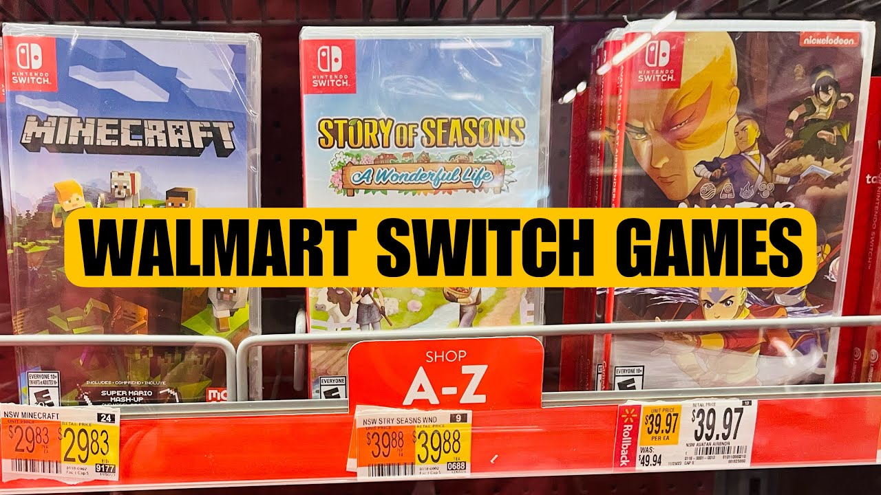 Walmart Nintendo Switch Games Youtube