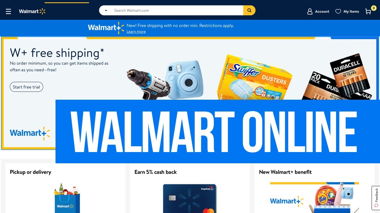 Walmart Online How To Create Account Amp Order Online Devicemag