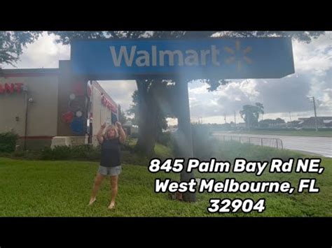 Walmart Palm Bay Road West Melbourne Fl Youtube