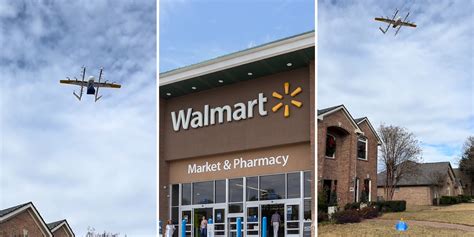 Walmart Shopper Records Home Drone Delivery