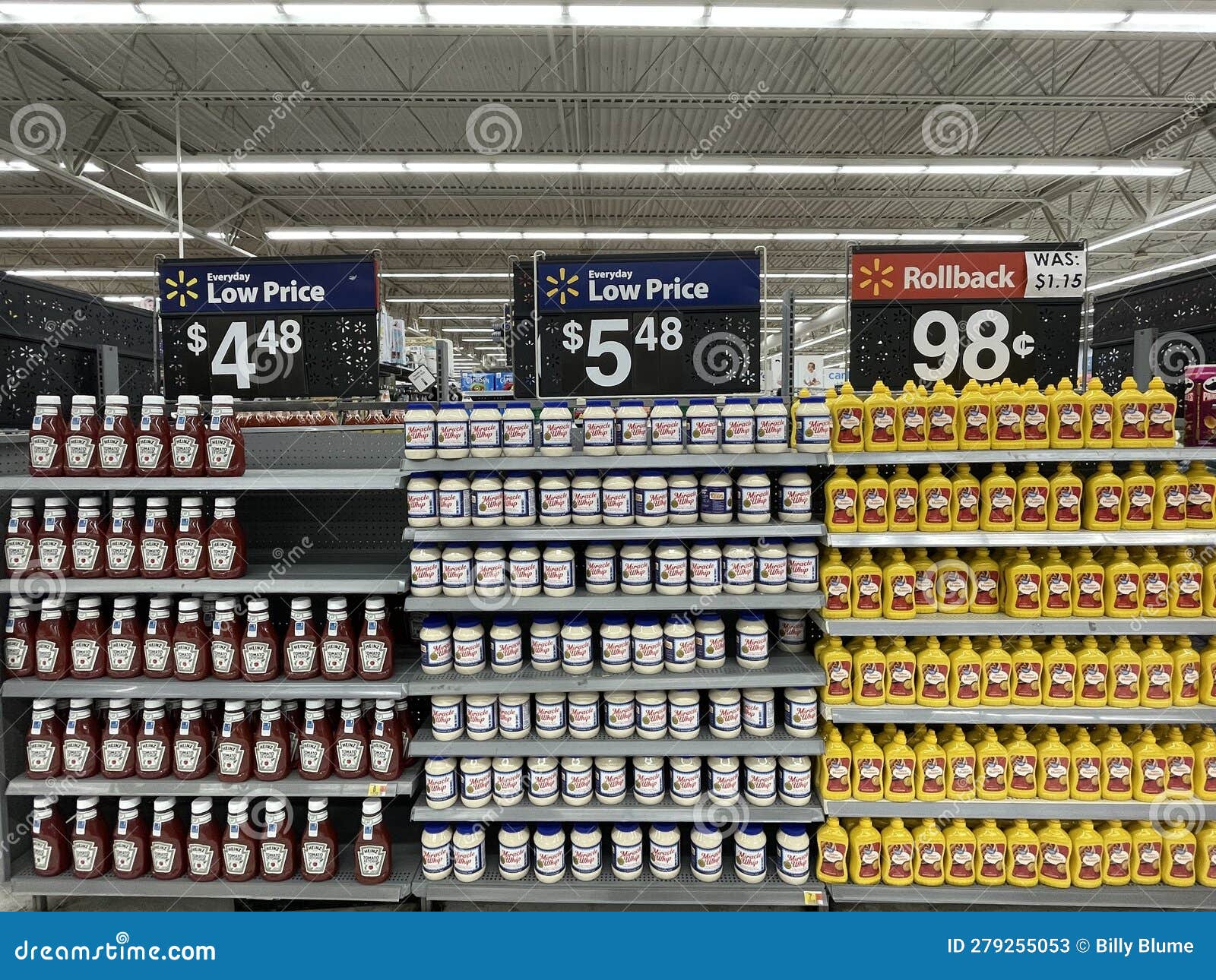 Walmart Supercenter Store Outdoor Grilling Display Mayo And Mustard